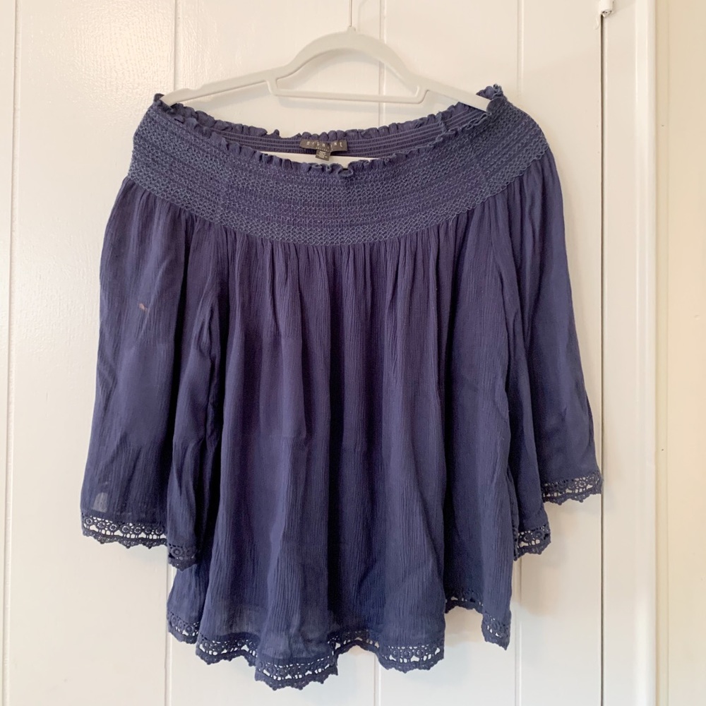 Off the shoulder